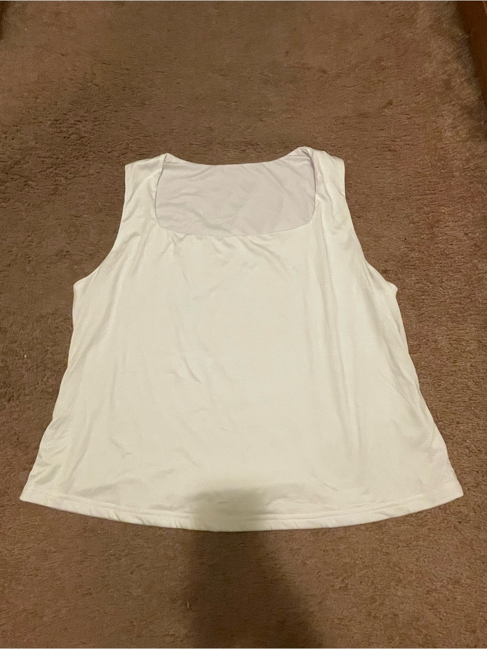 White SHEIN Curve Blouse:Size 2XL